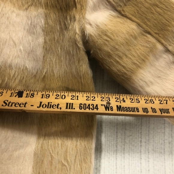 American Eagle Sherpa Lined Plaid Shacket Jacket Button Up Women's Size Medium - Picture 8 of 9